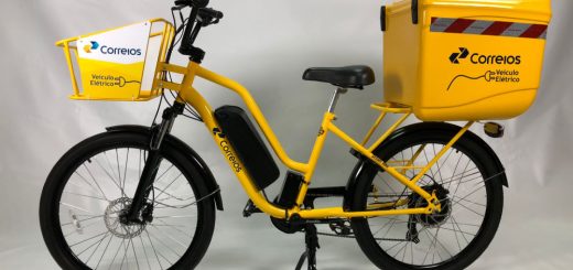 Correios amplia o uso de bicicletas elétricas